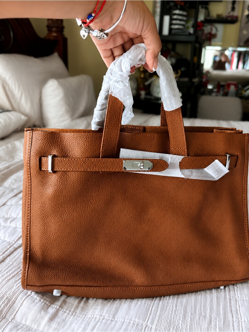 Leather Totes Handbag Shoulder Bag Sling Hobo Commuter Crossbody Bag